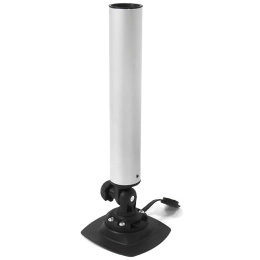 Держатель спиннинга торцевой на баллон быстросъемный, алюминий (030636T)